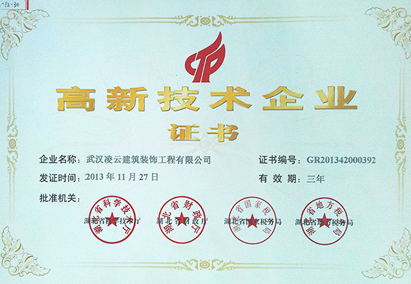 武汉凌云高新技术企业2013.11.27